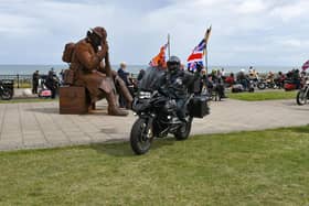 The Rolling Thunder procession arrives in Seaham on Saturday, July 30.