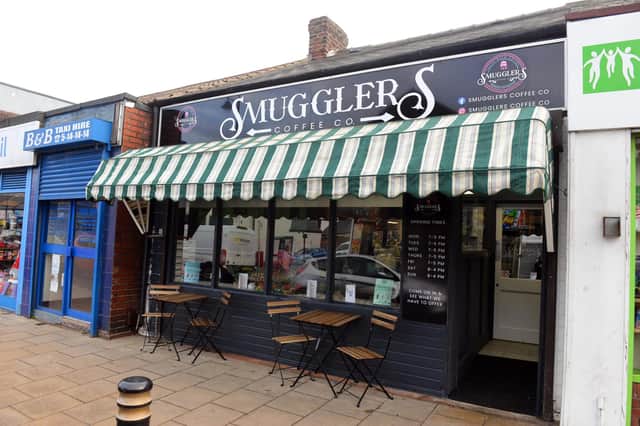 The new Smugglers coffee shop on St Luke's Terrace, Pallion.
