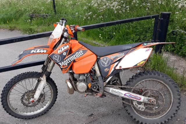 A bike seized as part of Operation Eagle on Sunday, May 30. Picture: Sunderland Police.