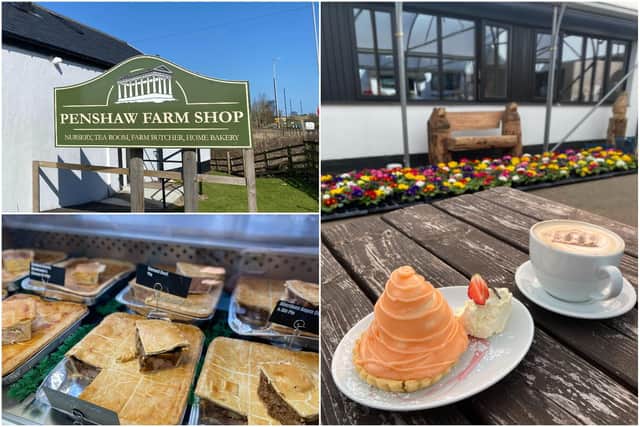 The perennially-popular Penshaw Tearooms.
