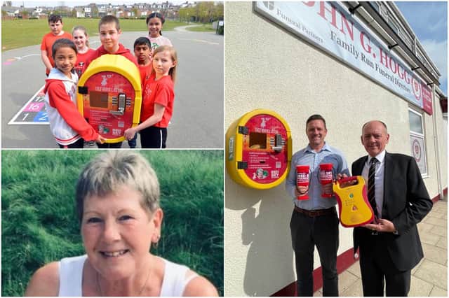 Defibrillators installed in memory of Christine Graham