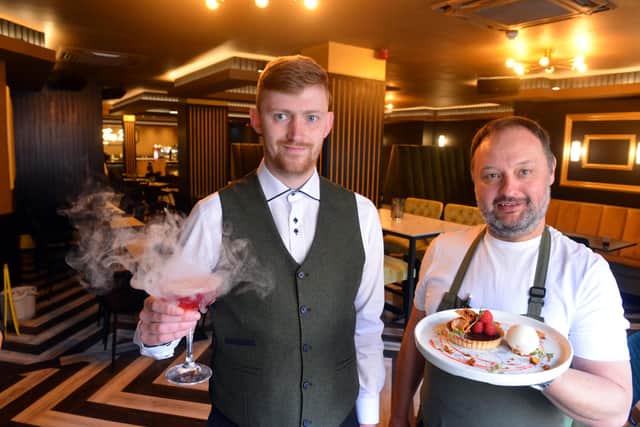 First look at Rumour Has It restaurant at The Terrace in Green Terrace with supervisor Lloyd Carr and head chef Keith Curtis.