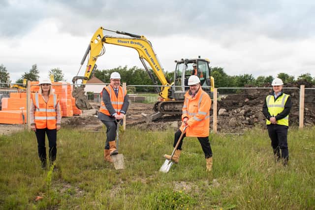 Work begins on new housing scheme named in honour of colliery
