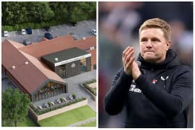 Newcastle United head coach Eddie Howe provides an update on the club's training ground (photo: Getty/Public Access).