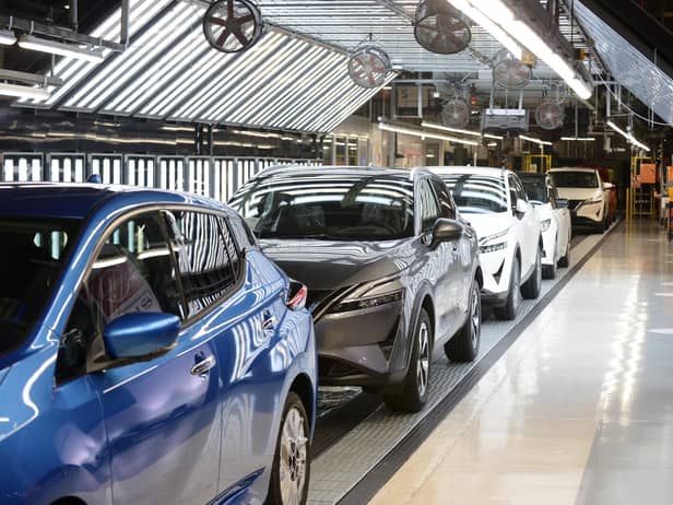 Nissan announced the £1bn investment in the Sunderland plant.