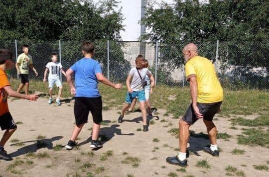Salvation Army volunteer Peter Holmes visits Kharkiv Salvation Army