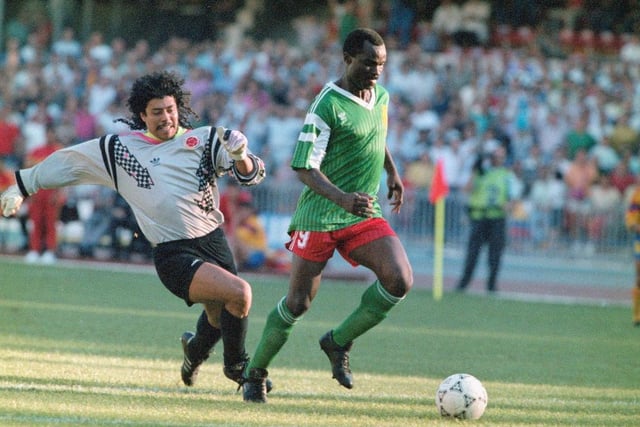 Cameroon and World Cup legend Roger Milla charges £790 per video on Cameo.
