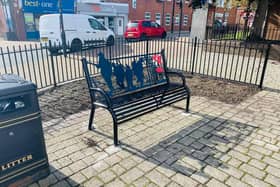 The new benches have been installed at Southwick Green cenotaph.