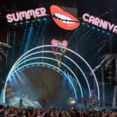 Pink Summer Carnival tour at the Stadium of Light.