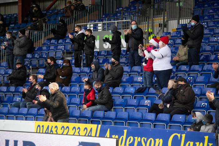 Highland Council area was one of two picked for football test events and later in 2020, Tier One restrictions meant fans were permitted to attend games in restricted capacities so Ross County fans were able to see their team two weeks before Christmas against Rangers while the rest of the country watched the top flight from home. (Photo by Craig Foy / SNS Group)