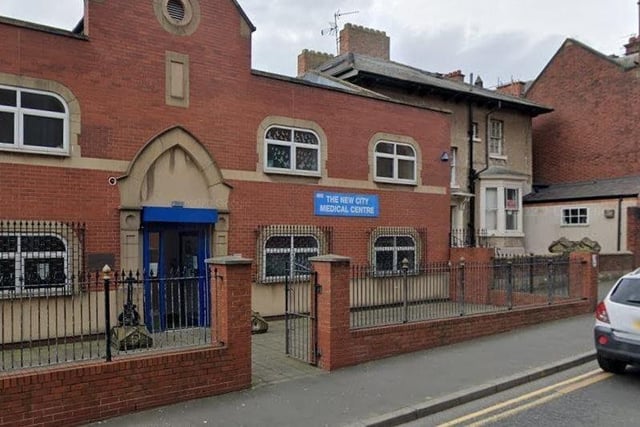 At the New City Medical Centre in Tatham Street, 72.4% of people responding to the survey rated their experience of booking an appointment as good or fairly good and 8.9% poor or fairly poor