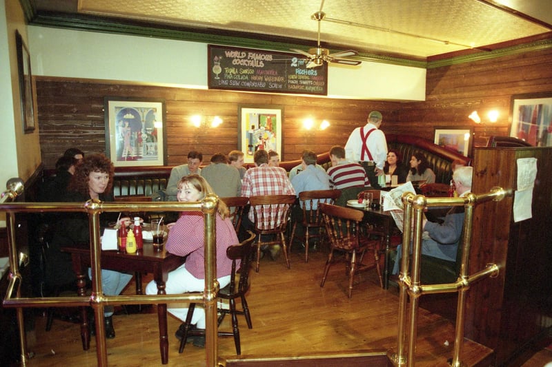 Undoubtedly one of the most popular choices for our retro followers - a trip to Jonny Ringo's, pictured here in 1997.