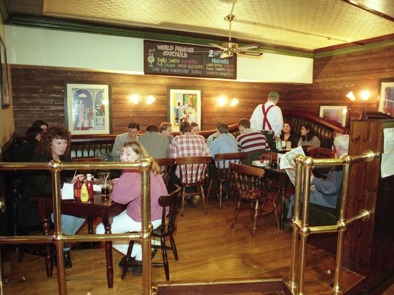 Undoubtedly one of the most popular choices for our retro followers - a trip to Jonny Ringo's, pictured here in 1997.