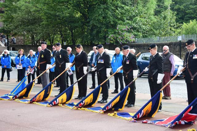 The commemorations in  Sunderland.
