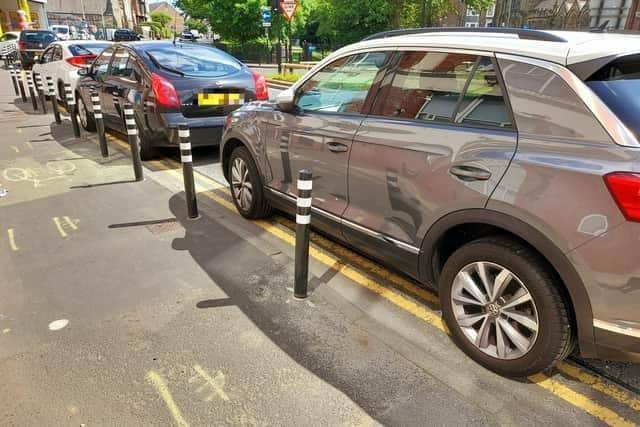 Unlawful and dangerous parking on Durham Road is among the targets of the proposed new powers. Sunderland Echo image.