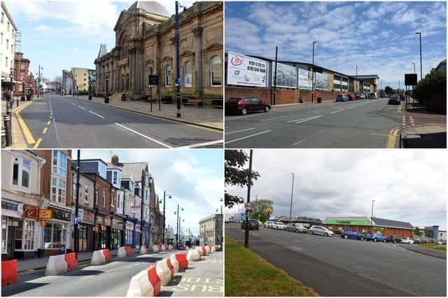Sunderland Streets with the most reports of disorder and anti-social behaviour.