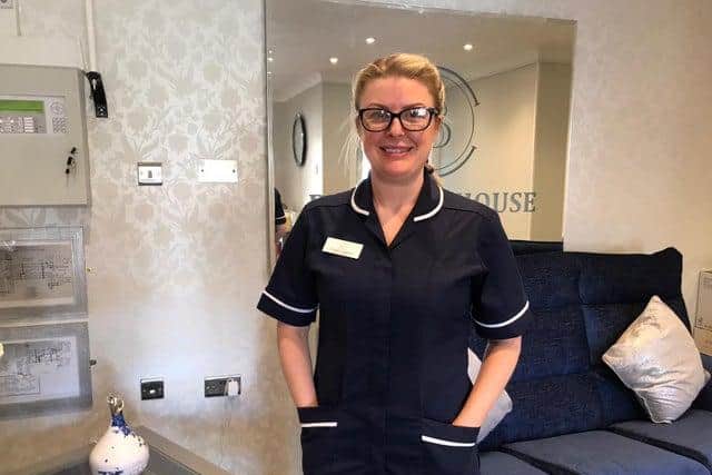 Manager of Donwell Care Home, Victoria Leighton