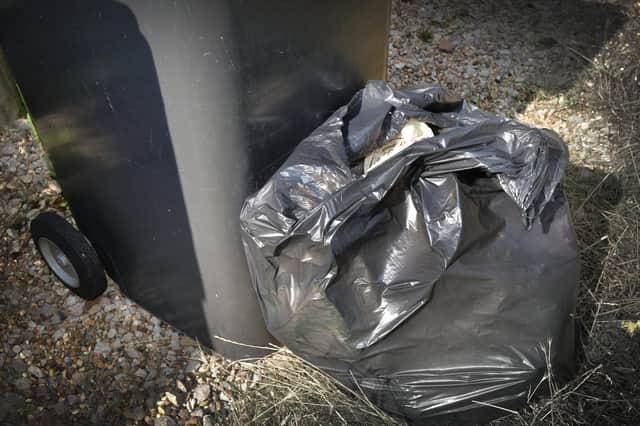 Side rubbish left alongside bins will no longer be collected from Tuesday January 31.