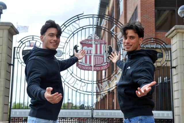 Italian twins Lorenzo and Italo Rossetti move to Sunderland to pursue their dreams of playing for SAFC.