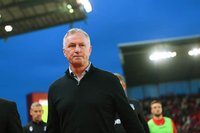 Stoke City manager Michael O'Neill. (Photo by Michael Regan/Getty Images)