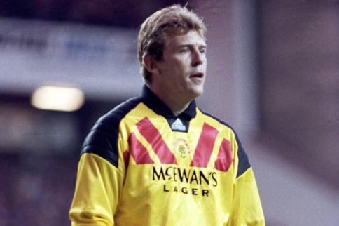Knee injuries later plagued 'The Goalie' but after an inspired performance against the French at Ibrox, Goram again defied Rudi Voeller and Alen Boksic, but was beaten by Franck Sauzee. Left Rangers in 1997 and had spells at various clubs including Manchester United, Motherwell, Sheffield United and QOS. Became a coach at Clyde, BSC Glasgow, Ayr United and Airdrie.