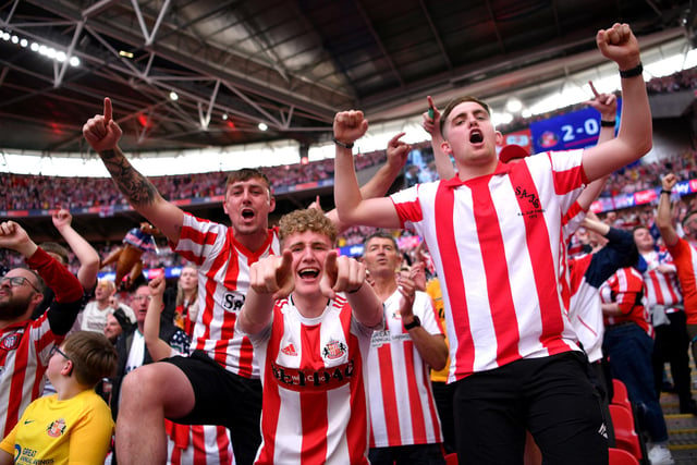 Sunderland will finish third at the end of the 2022-23 Championship season based on bets placed so far with gambling outlet Ladbrokes.