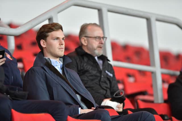 Sunderland Chairman Kyril Louis-Dreyfus met supporters at the Stadium of Light last week