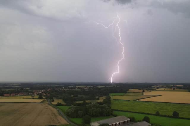 Thunderstorms are expected in the UK this week