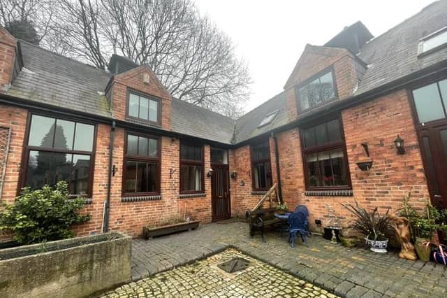 The three-bedroom barn conversion on Park Mews, Church Street in Riddings that is on the market for offers in the region of £350,000 with estate agents Derbyshire Properties.