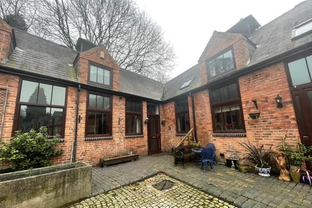 The three-bedroom barn conversion on Park Mews, Church Street in Riddings that is on the market for offers in the region of £350,000 with estate agents Derbyshire Properties.