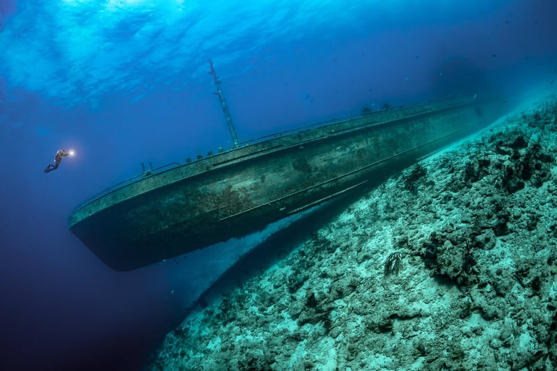 Underwater Photographer of the Year 2021
WINNER Category 3. Wrecks
Country taken: Bahamas
Location: near Nassau