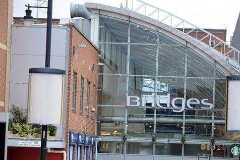 The incident happened near The Bridges shopping centre in Sunderland.