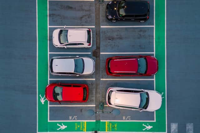 Solo bays are considered as something of a luxury for riders in car parks