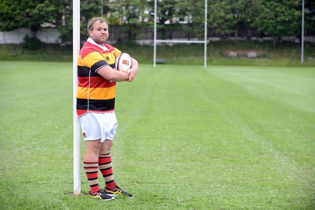 Sunderland Rugby Club player Ryan Buckley has lost over 8 stone.