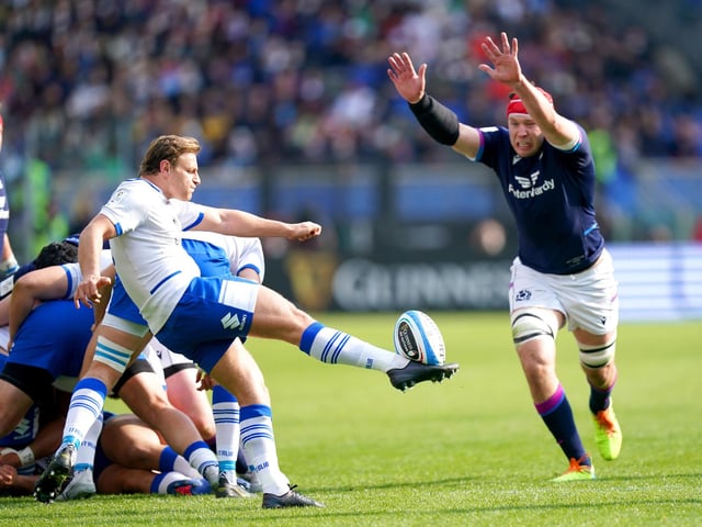A reassuring presence in the boiler room for Scotland and part of a solid lineout performance. 7