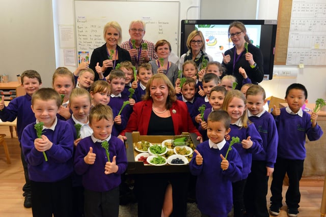 MP Sharon Hodgson joined a healthy eating course at  Marlborough Primary School 5 years ago.
