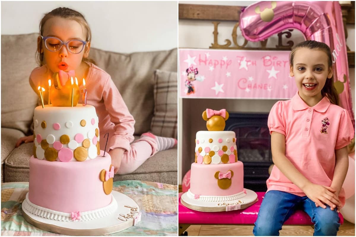 Lockdown birthday celebrations for miracle heart op girl Chanel as
