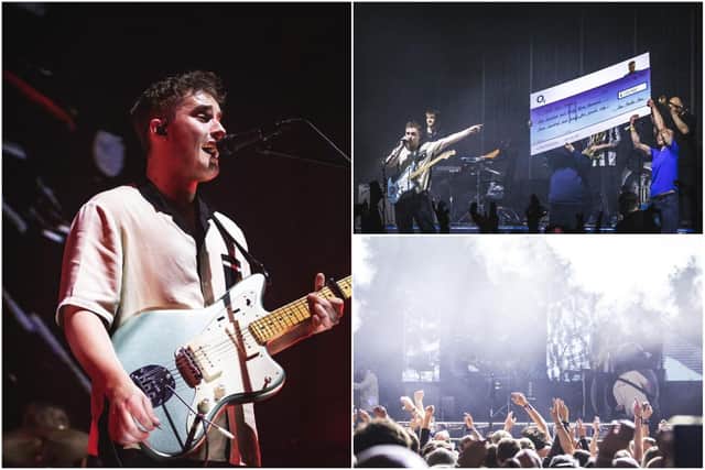 Sam Fender held a charity gig for North East Homeless at O2 City Hall Newcastle. Photos by Josh Bewick Photography for Sunderland Echo.