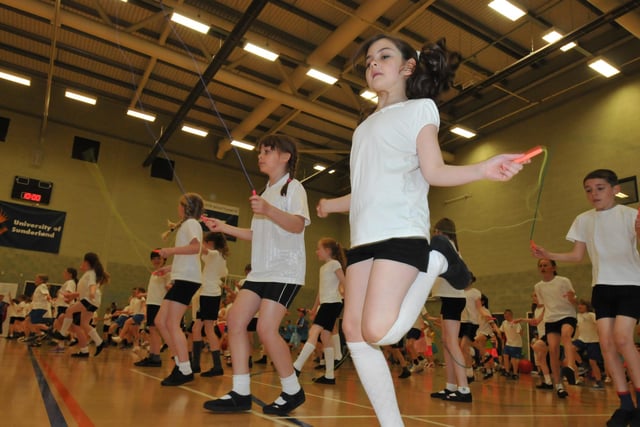 The fourth annual Sunderland Skipping School finals at the City Space campus on Chester Road.