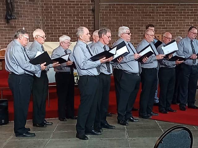 Sunderland Male Voice Choir in concert
