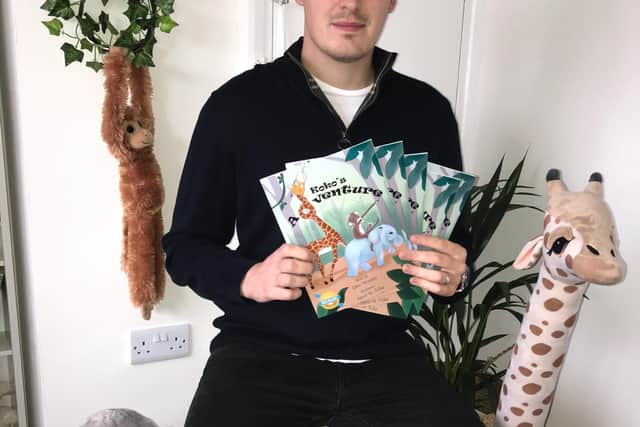 Liam Murphy with his new book 'Koko's Adventure'.