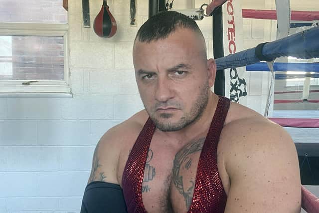 Professional wrestler Shaun Taylor is heading to Finland to take part in the prestigious Slam Wrestling tournament. 

Picture by FRANK REID