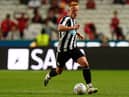 Newcastle United midfielder Matty Longstaff (Photo by Gualter Fatia/Getty Images)