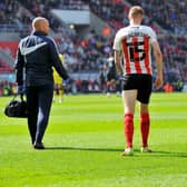 Carl Winchester suffered an injury in Sunderland's win over Cambridge United