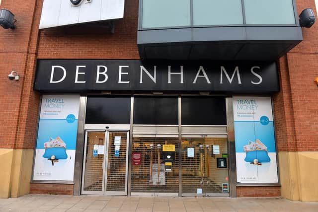 Online retailer bought Debenhams but announced that it would only be keeping the brand and online presence.