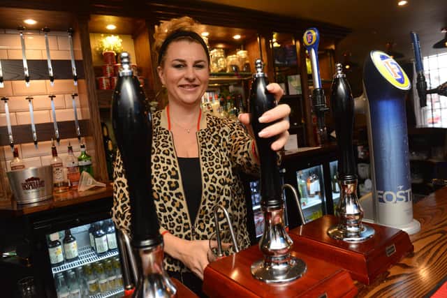 Helen Maddison took over the  Victoria Gardens pub. last year