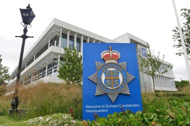Durham Constabulary staff have saved the life of a woman in Canada