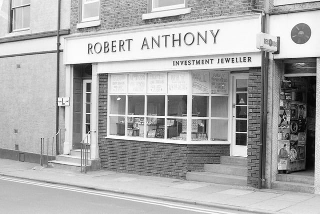 This investment jewellers was photographed in 1976. Photo: Bill Hawkins.