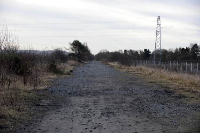 A section of the old Leamside railway line. Photo by Stu Norton