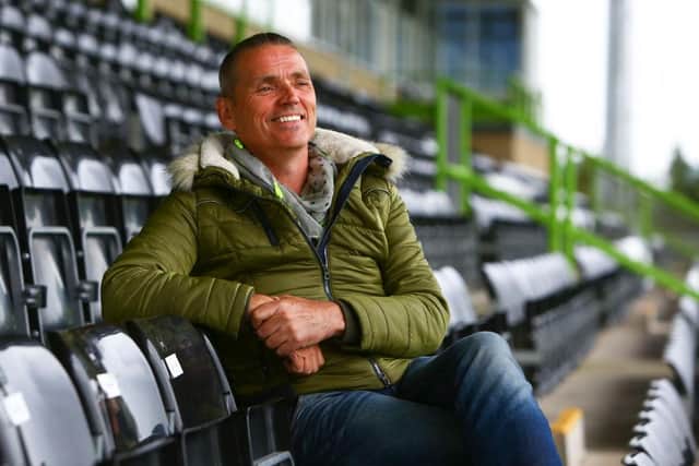 Forest Green Rovers owner Dale Vince  (Photo credit should read GEOFF CADDICK/AFP via Getty Images)